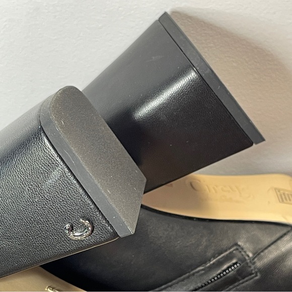 NWT | Circus by Sam Edelman Kate Bootie Ankle Boot Black Napa Leather - Picture 16 of 16